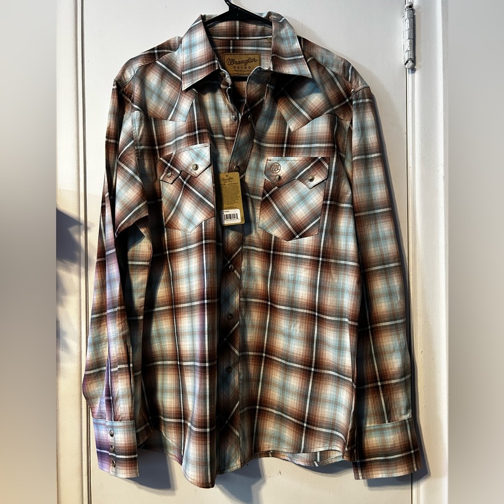 Wrangler Retro Multicolor Plaid Shirt